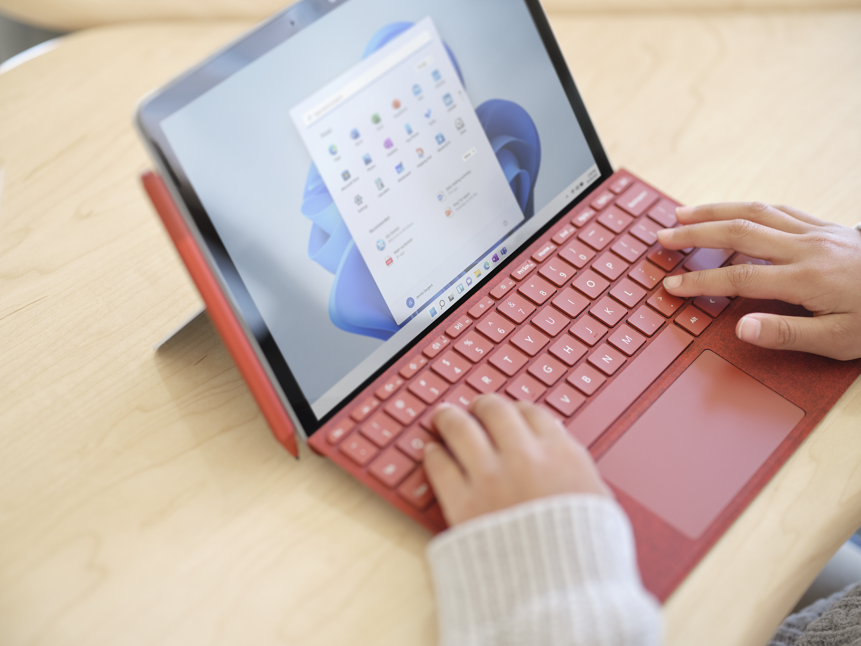 Red Surface Go 3